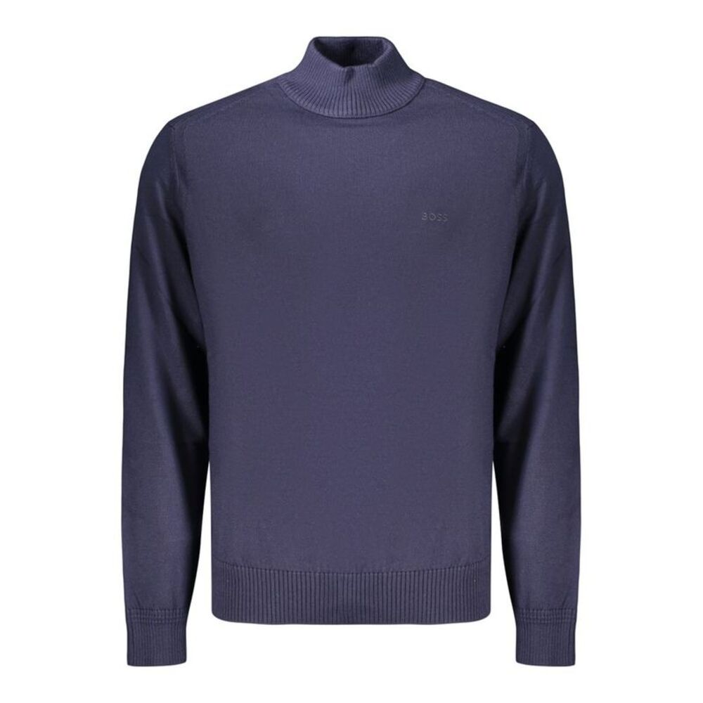 Hugo Boss Blue Wool Men's Men's Sweater